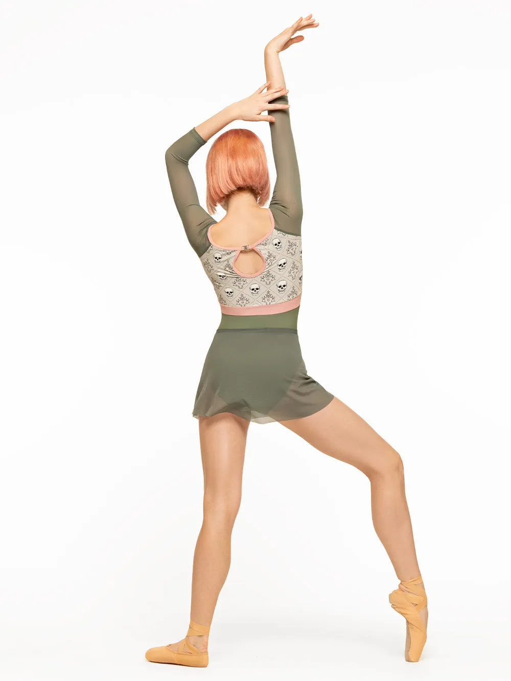 A-Line Skirt Sage Mesh RTW