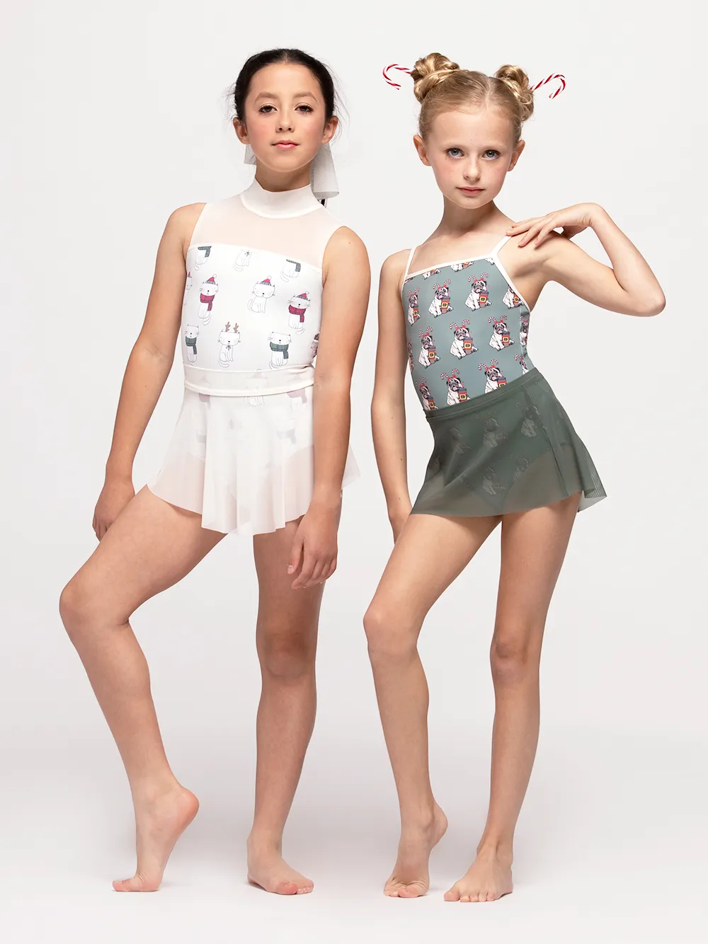 A-Line Skirt Sage Mesh RTW