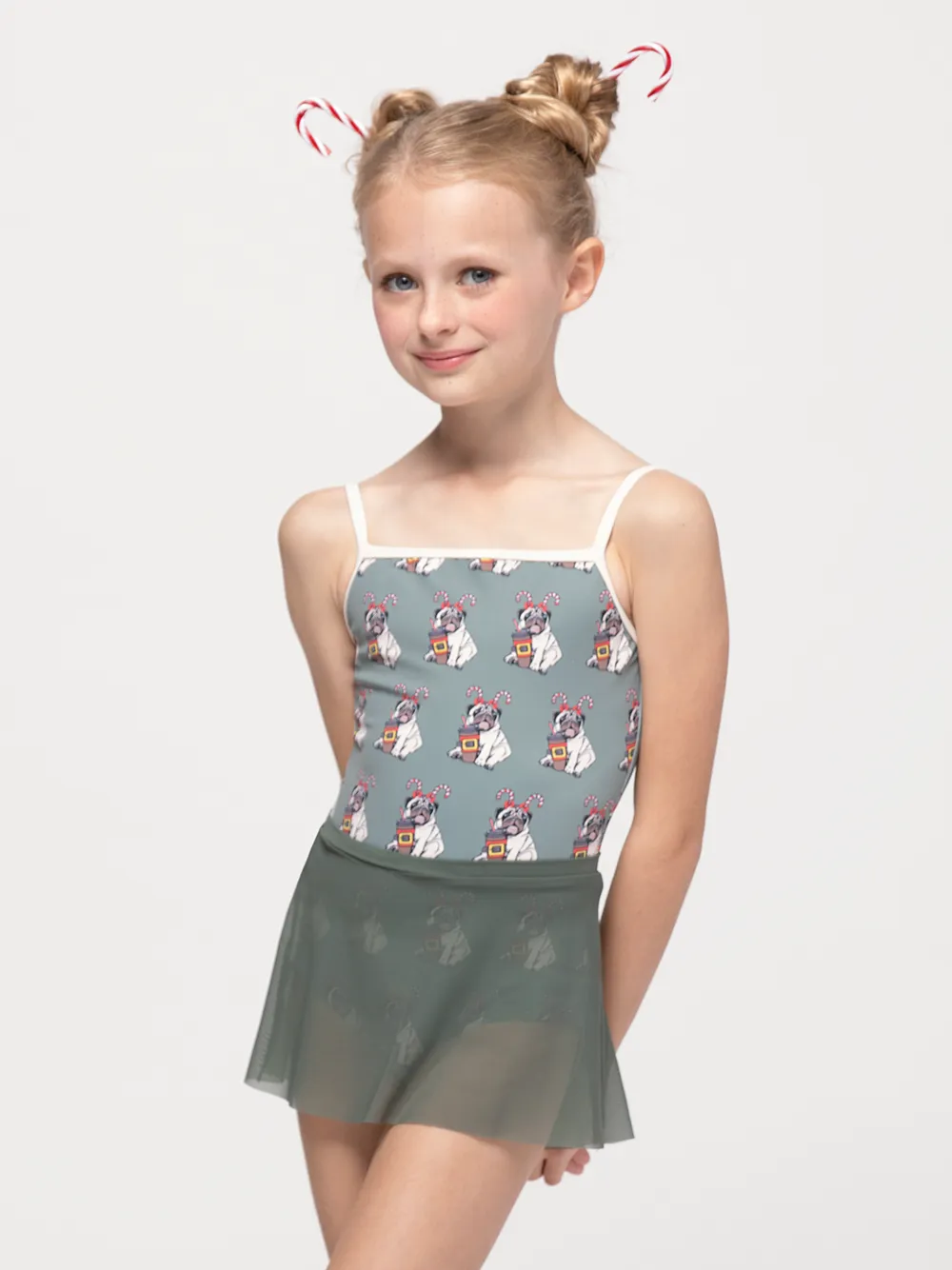 A-Line Skirt Sage Mesh RTW