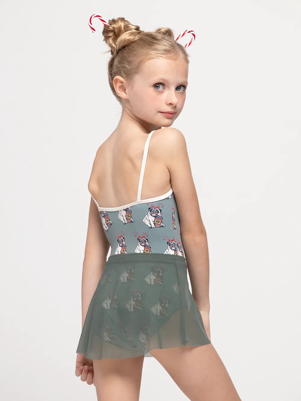 A-Line Skirt Sage Mesh RTW