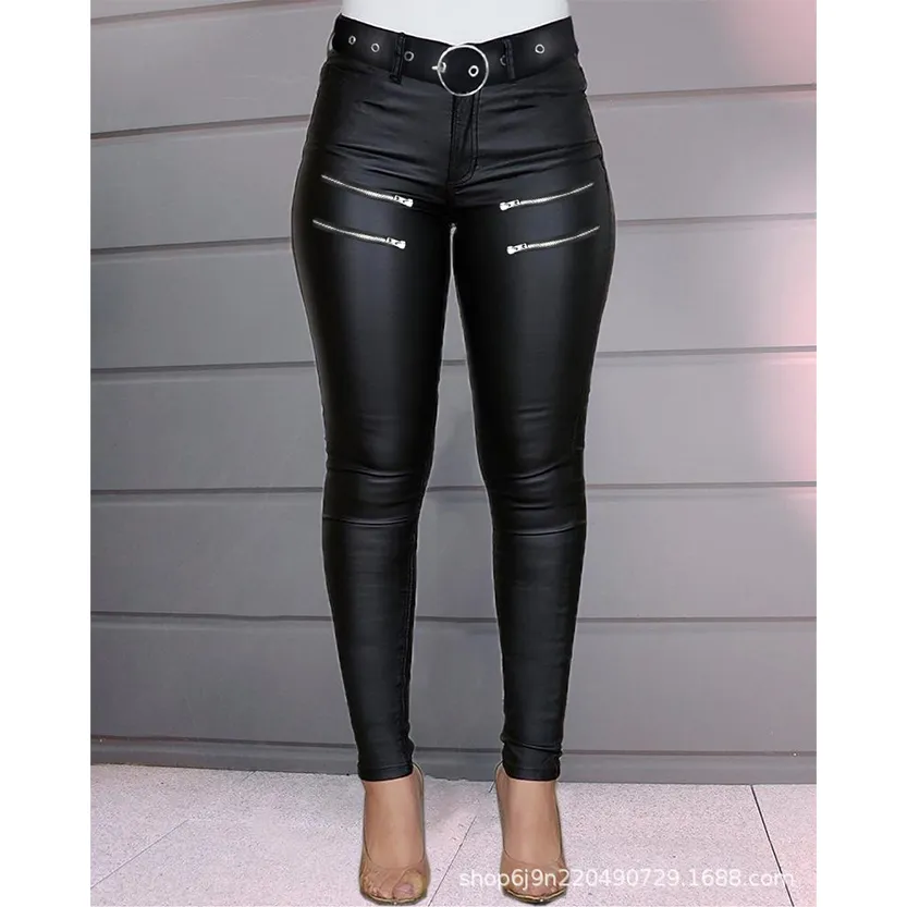 Funki Buys | Pants | Women's High Waist Skinny Pencil Pants