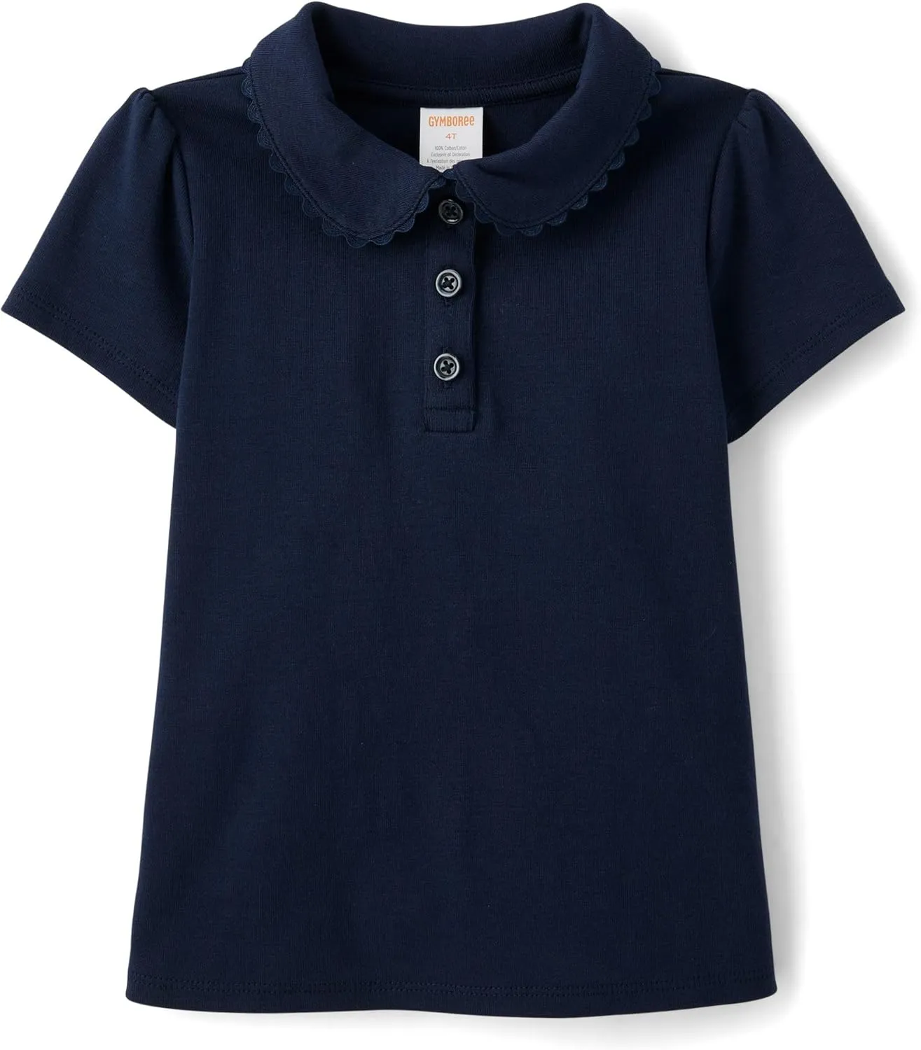 Gymboree Girls' and Toddler Short Sleeve Collared Top