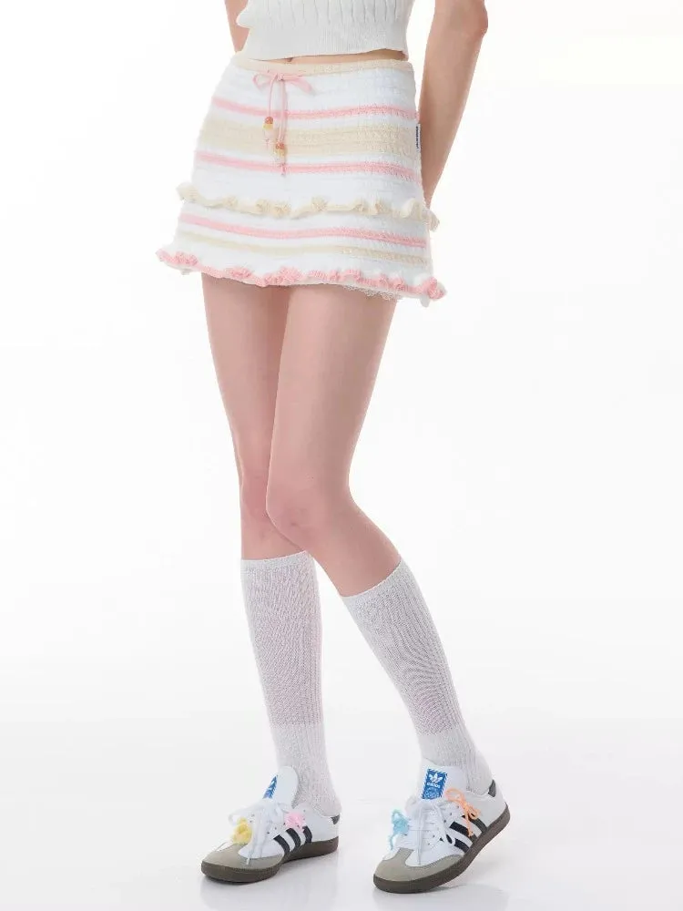 High waist slim short skirt【s0000007815】
