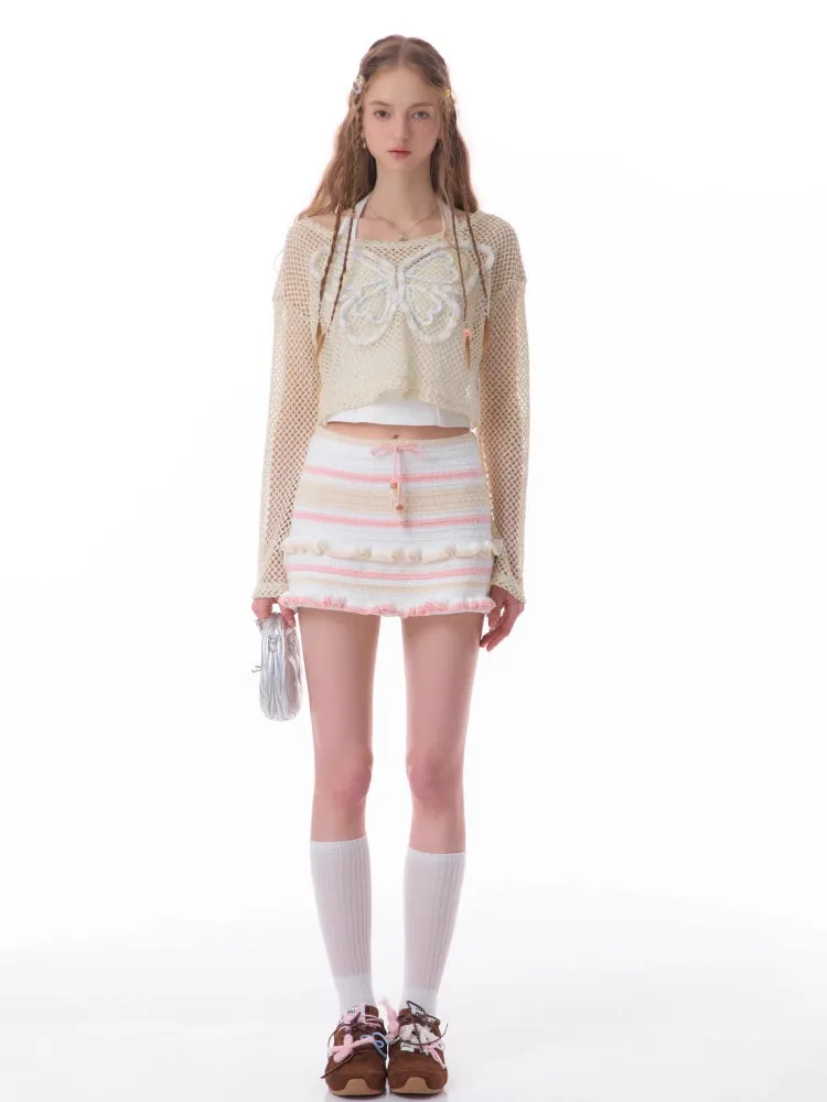 High waist slim short skirt【s0000007815】