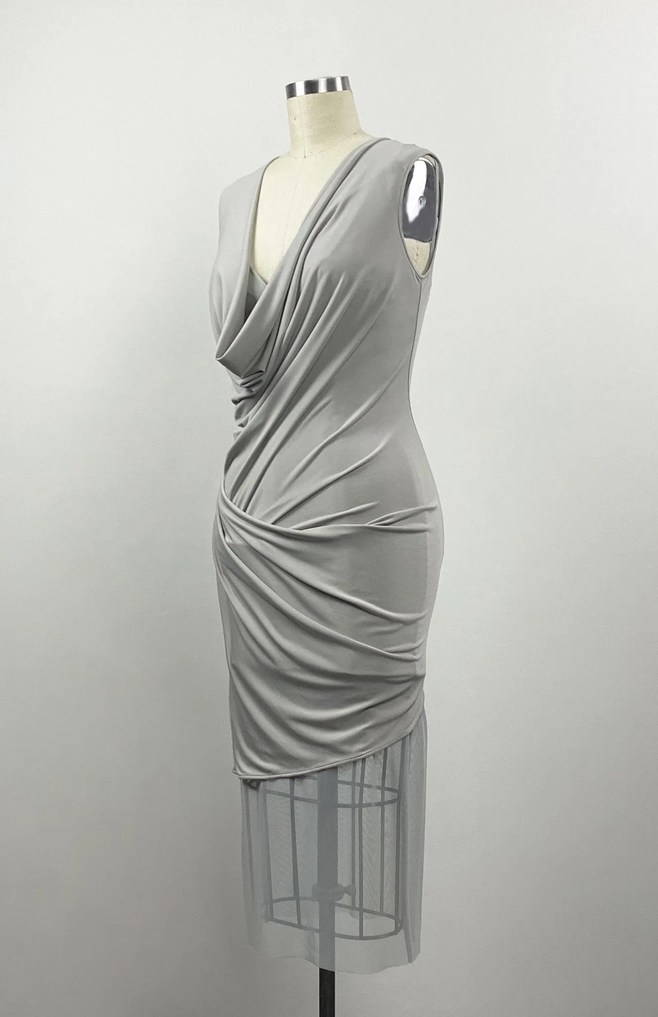 Iremia |  Ethereal Beauty: Draped Jersey Dress