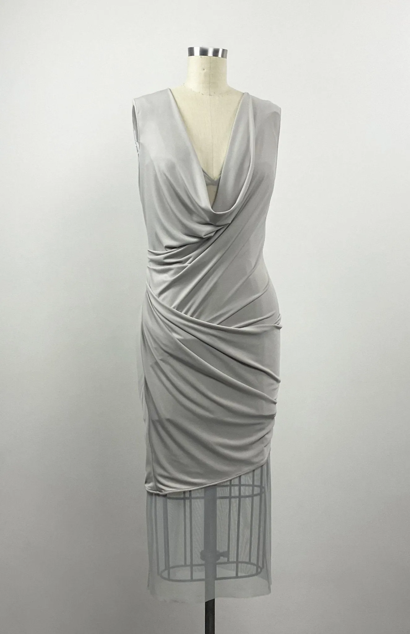 Iremia |  Ethereal Beauty: Draped Jersey Dress