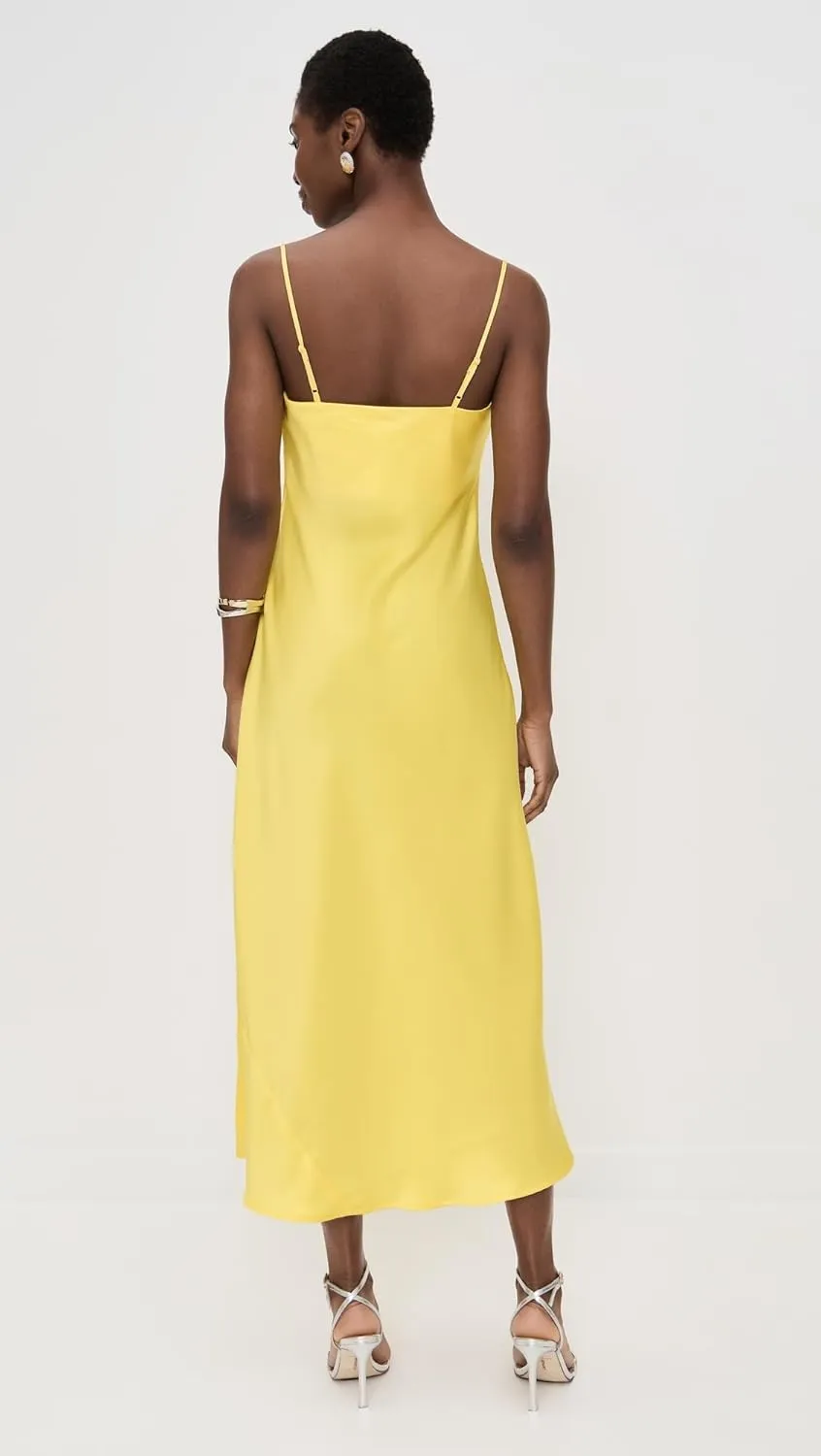 Susana Monaco Women's Satin Bias Cut Slip Dress
