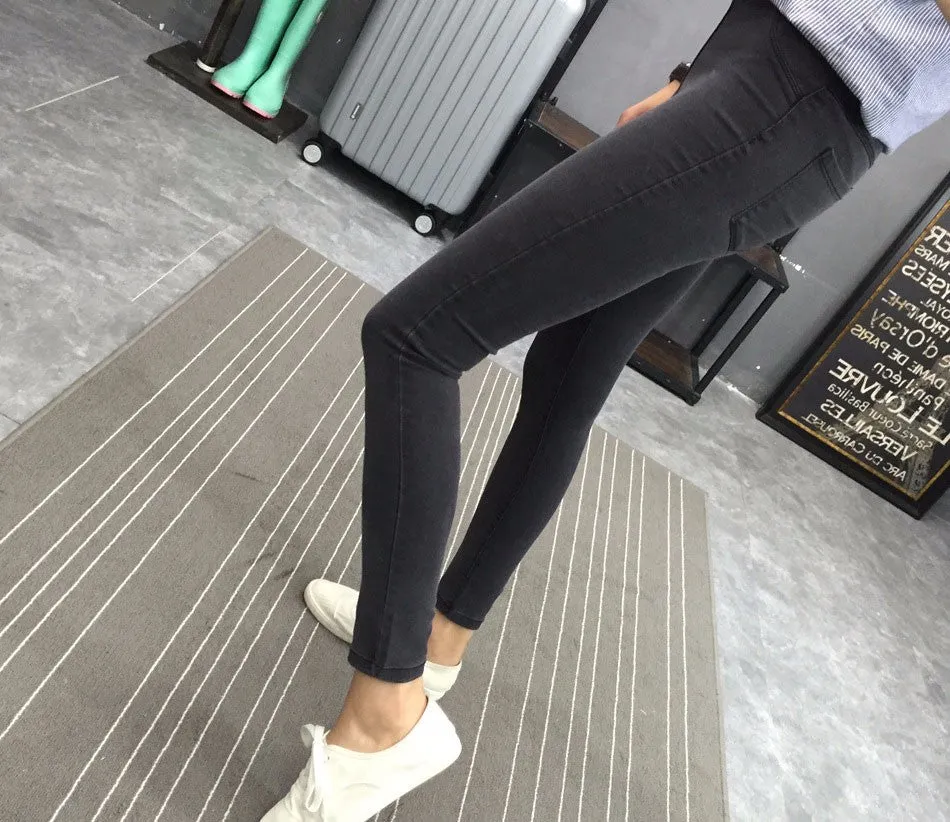 VenusFox Skinny Ankle Pencil Jeans