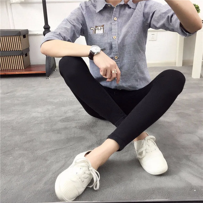 VenusFox Skinny Ankle Pencil Jeans