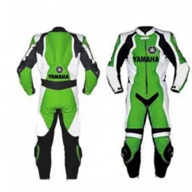 YAMAHA MEN MOTORCYCLE LEATHER RACING SUIT